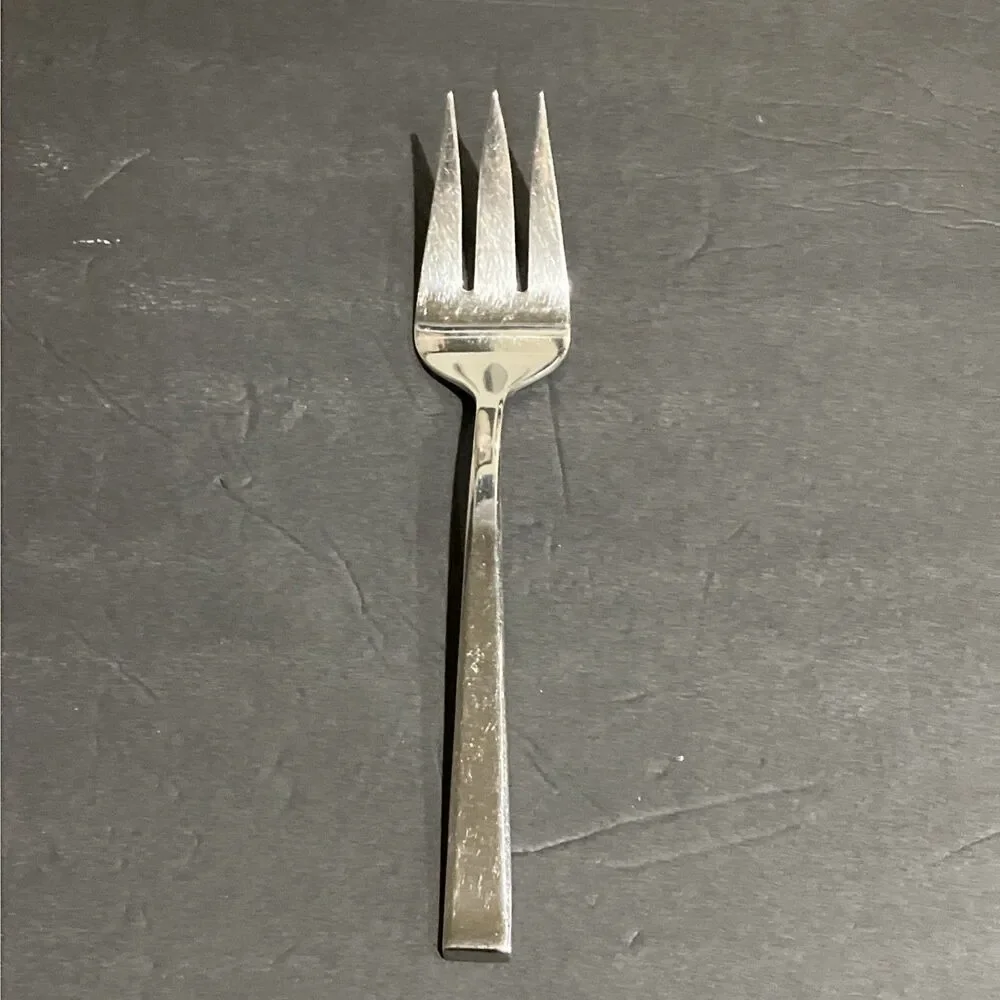 Dansk MERIDIAN Glossy Stainless Large Solid Cold Meat Fork 18/10